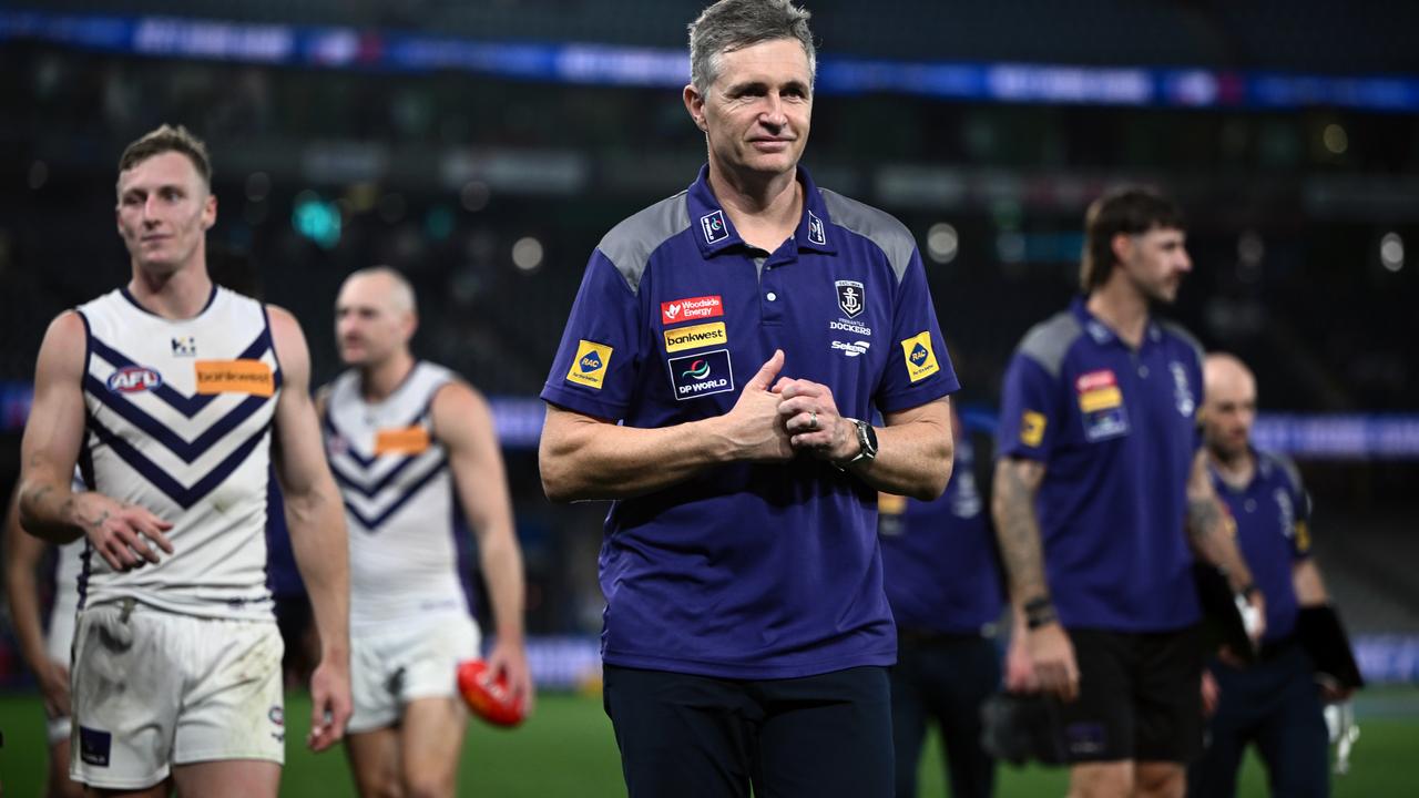 Fremantle coach Justin Longmuir