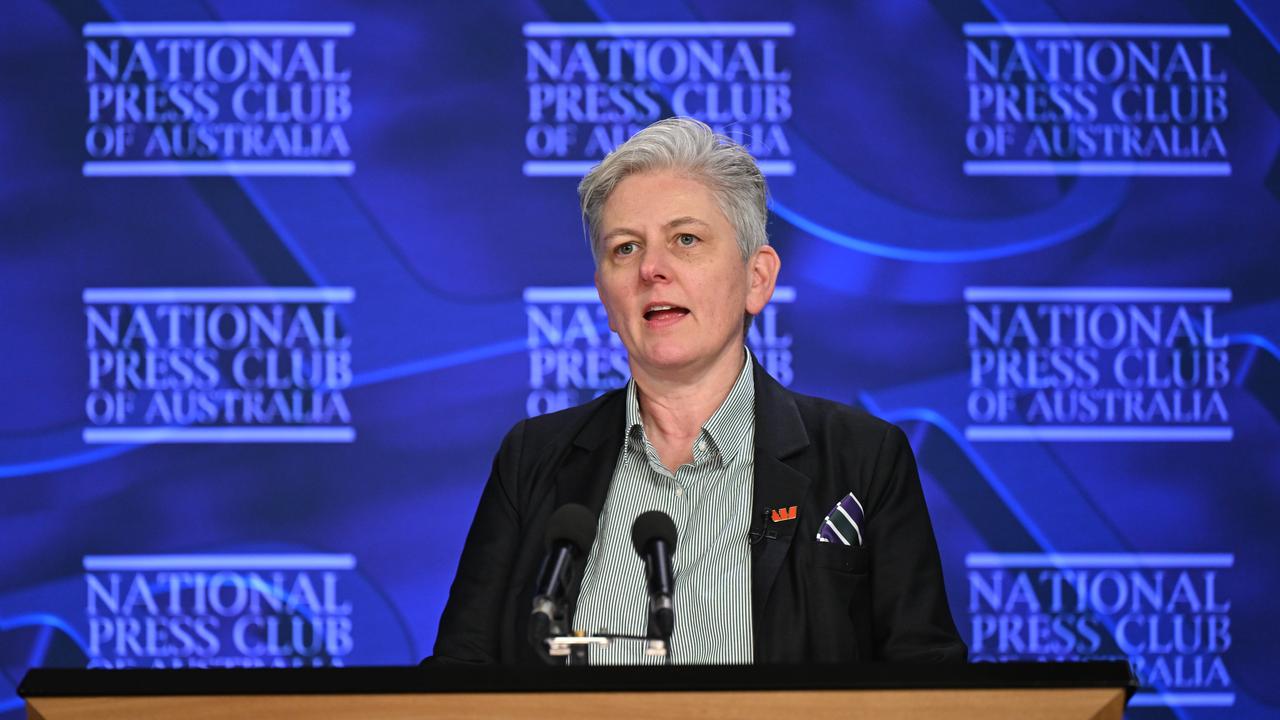 Westpac Chief Economist Luci Ellis addresses the National Press Club