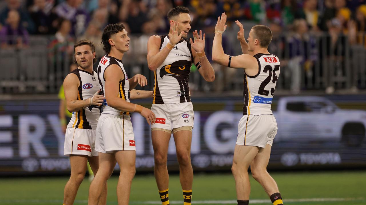 Jack Gunston of the Hawks