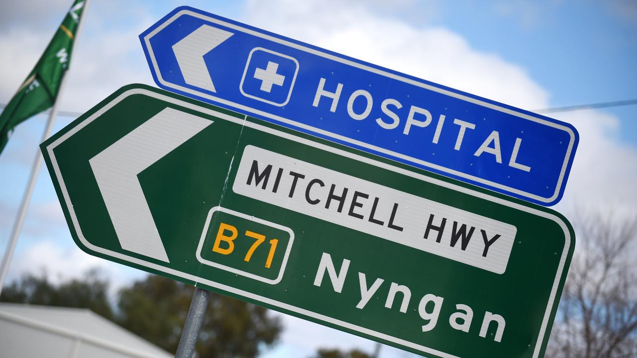 A sign for Nyngan