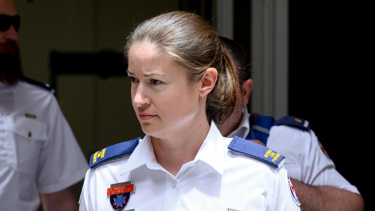 Paramedic Anna Hofner (file)