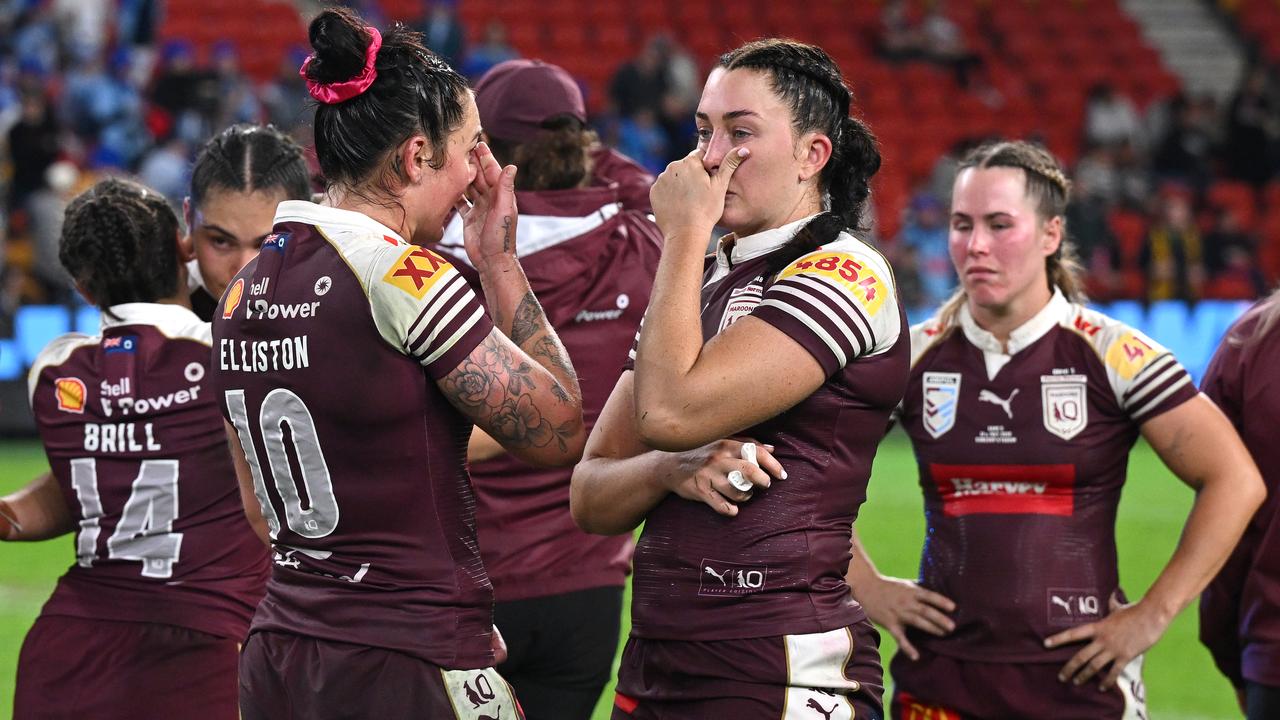 Queensland players were left to reflect
