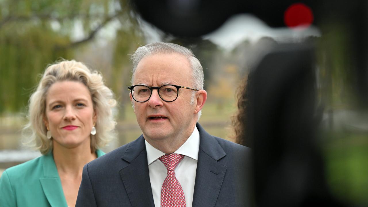 Anthony Albanese and Clare O'Neil