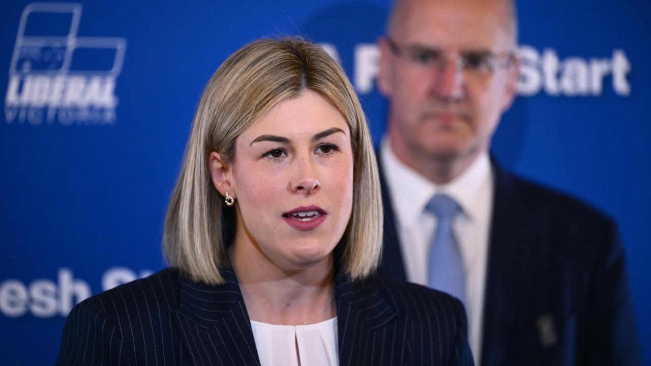 Victorian Opposition Leader Jess Wilson