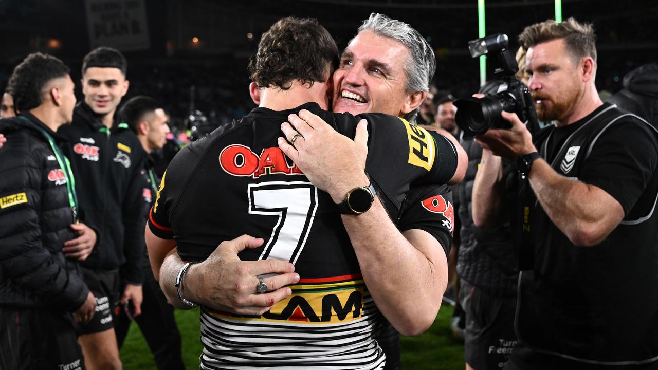 (L-R) Nathan and Ivan Cleary.