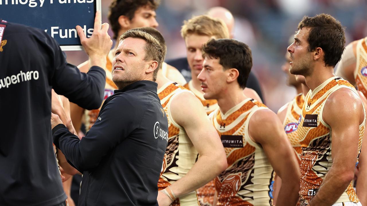 Hawthorn coach Sam Mitchell