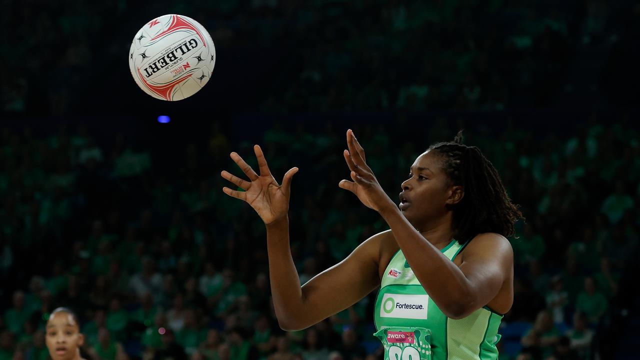 Romelda Aiken-George came out of retirement to help out the Fever.