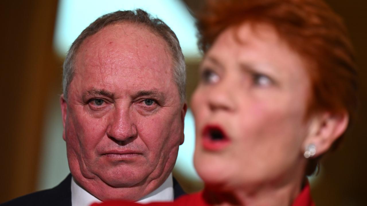 One Nation member for New England Barnaby Joyce