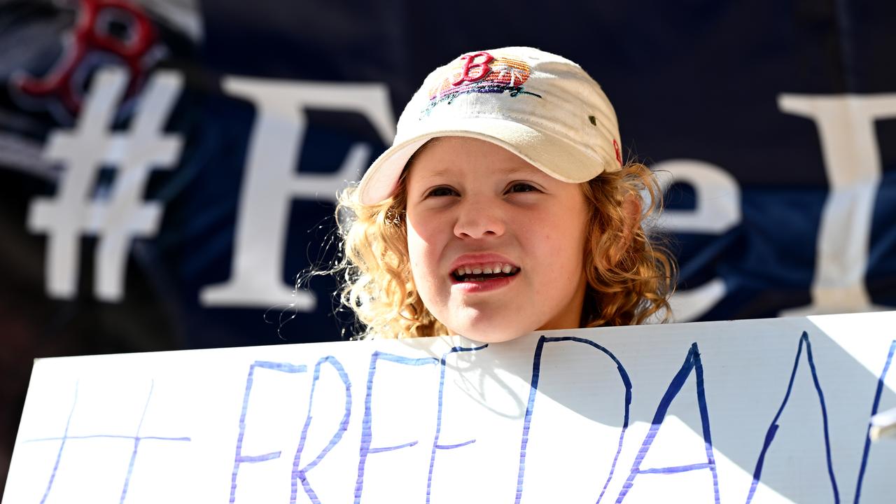 Ginger Duggan, the daughter of former US military pilot Daniel Duggan