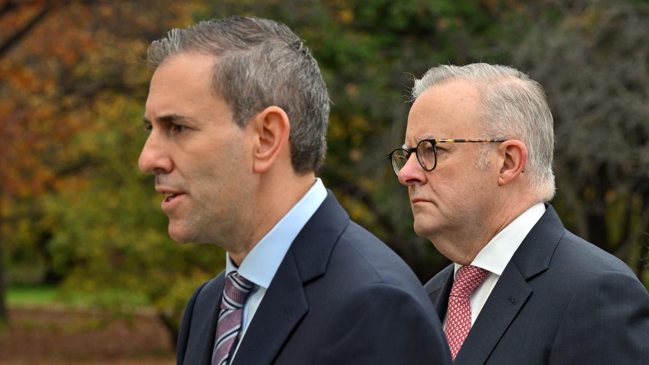 Jim Chalmers and Anthony Albanese (file image)