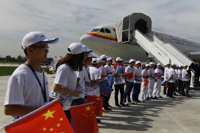 Airbus opens first plane-completion centre in China